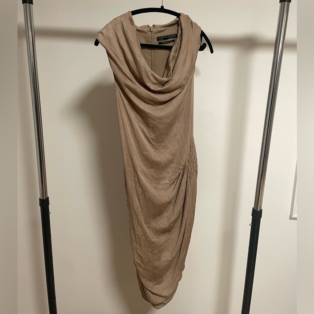 All Saints Tan Dress